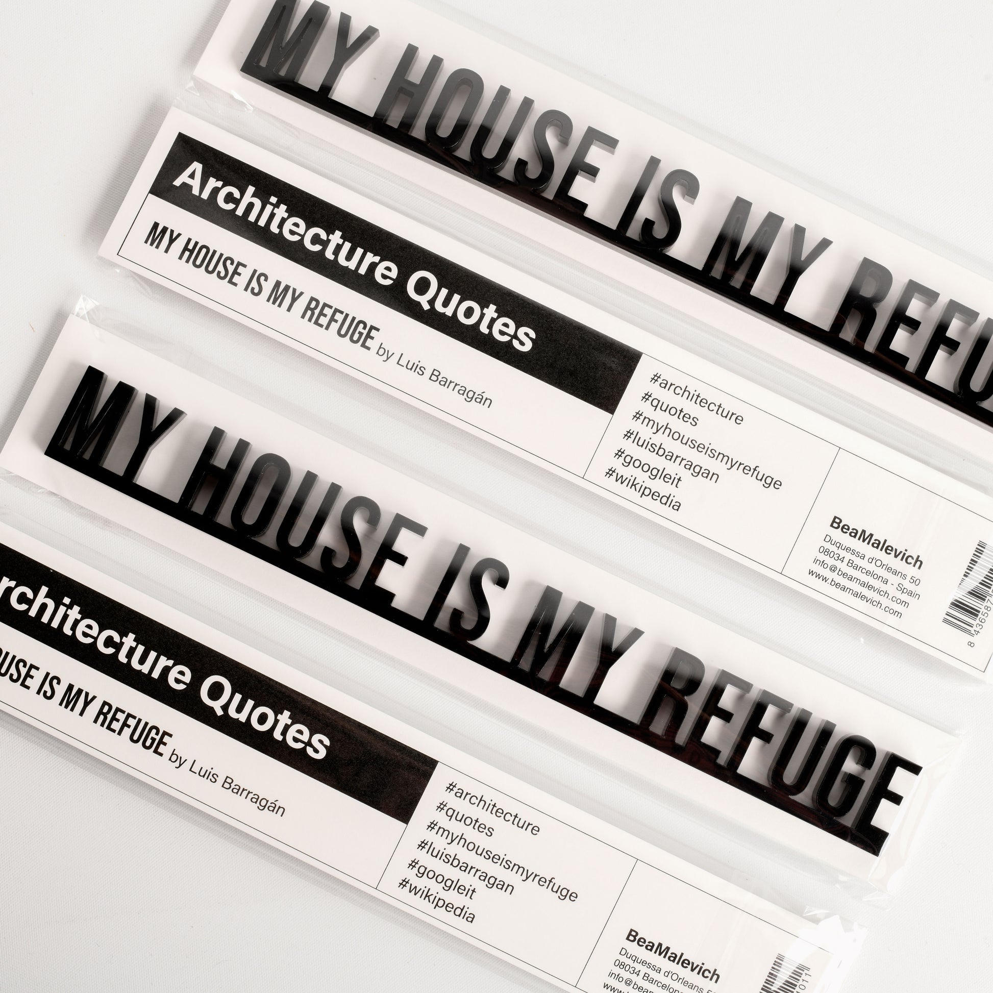 Architecture Quotes | My House is my Refuge beamalevich architecture gift design gift art gift