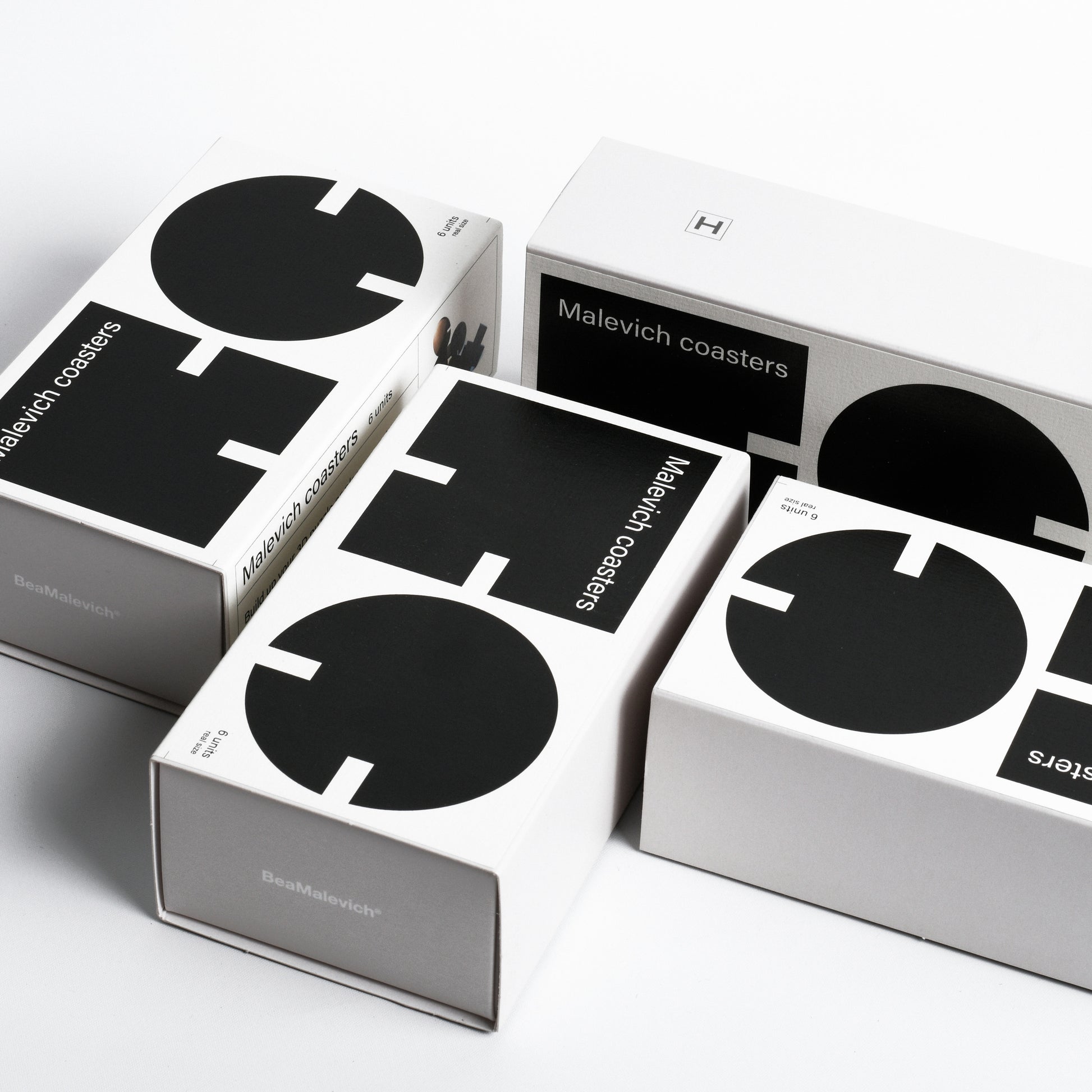 The 6 Malevich Coasters beamalevich architecture gift design gift art gift