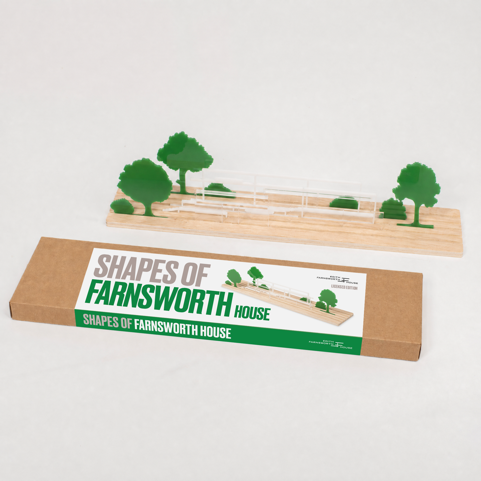 Shapes of Farnsworth House beamalevich architecture gift design gift art gift