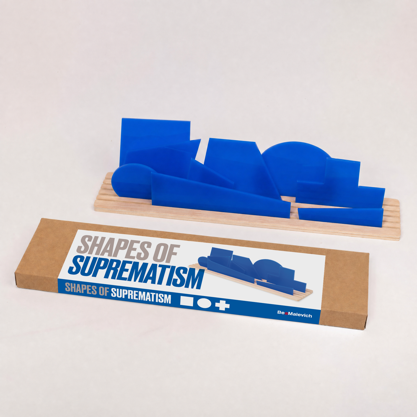 Shapes of Suprematism | Blue beamalevich architecture gift design gift art gift