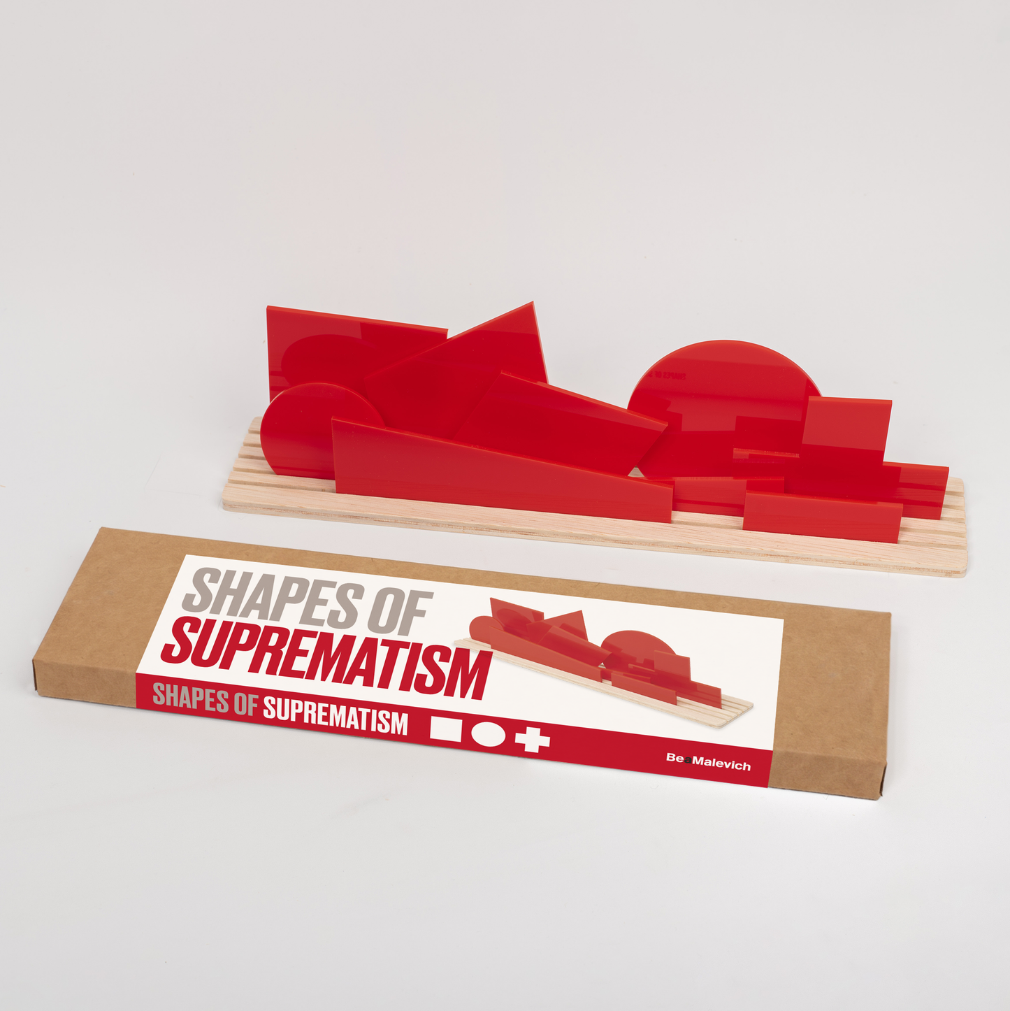 Shapes of Suprematism | Red beamalevich architecture gift design gift art gift