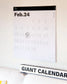 Octàgon Design Giant Wall Calendar 2024