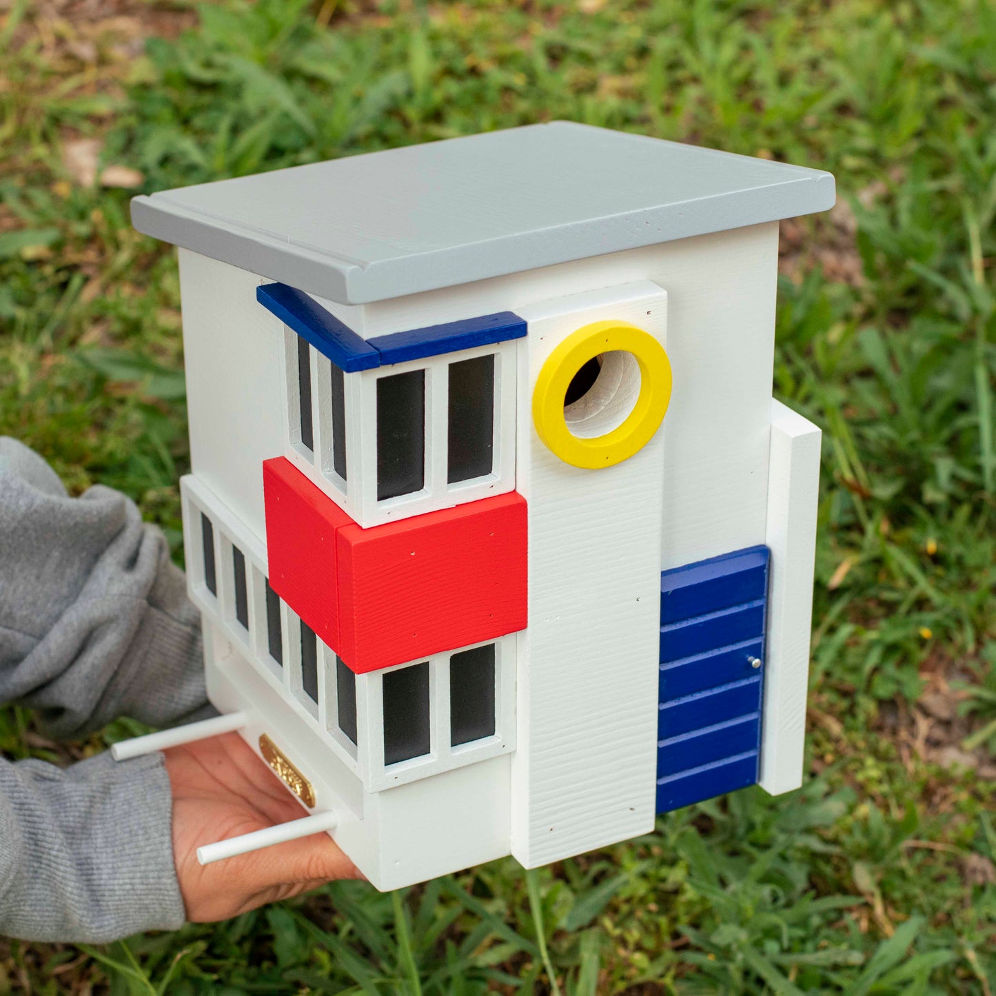 Multiholk De Stijl Bird Feeder beamalevich architecture gift design gift art gift