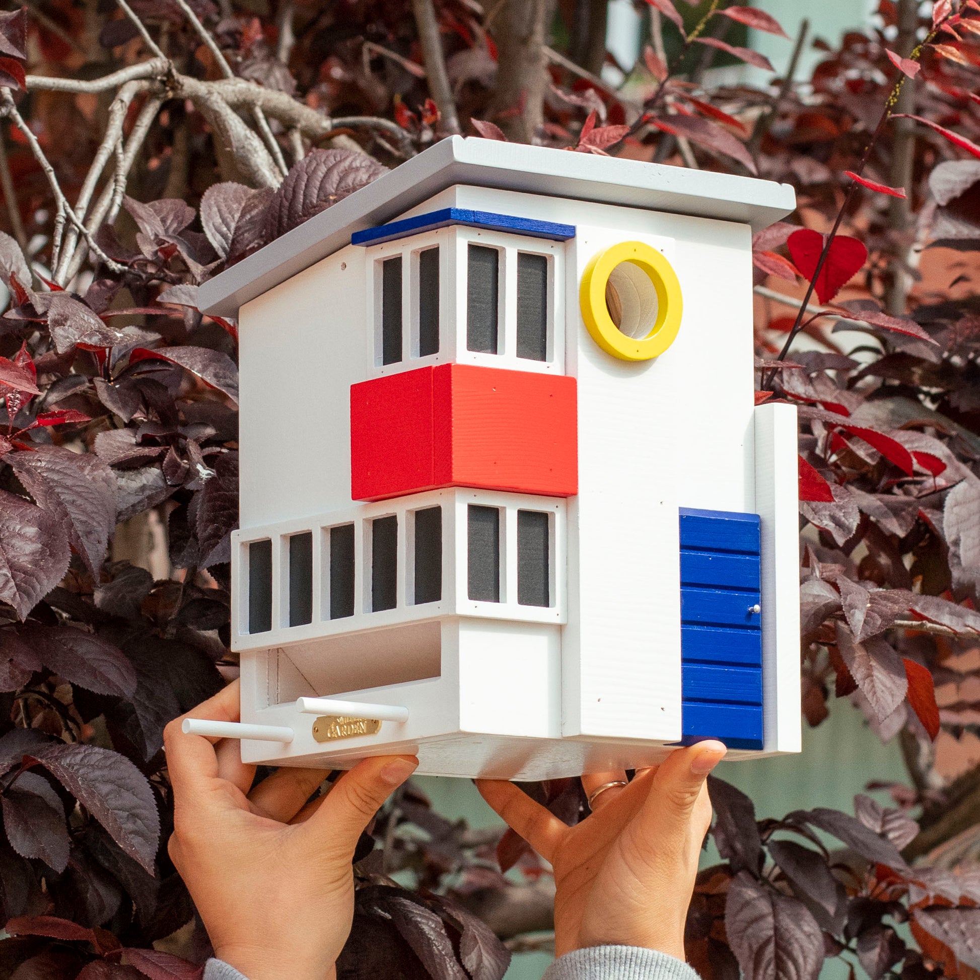 Multiholk De Stijl Bird Feeder beamalevich architecture gift design gift art gift