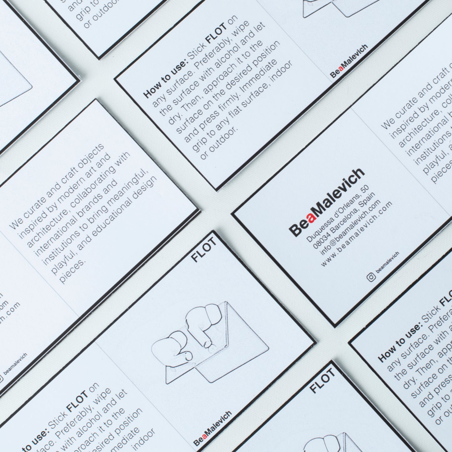 FLOT Mini Floating Shelves | Blue (Special Edition) beamalevich architecture gift design gift art gift