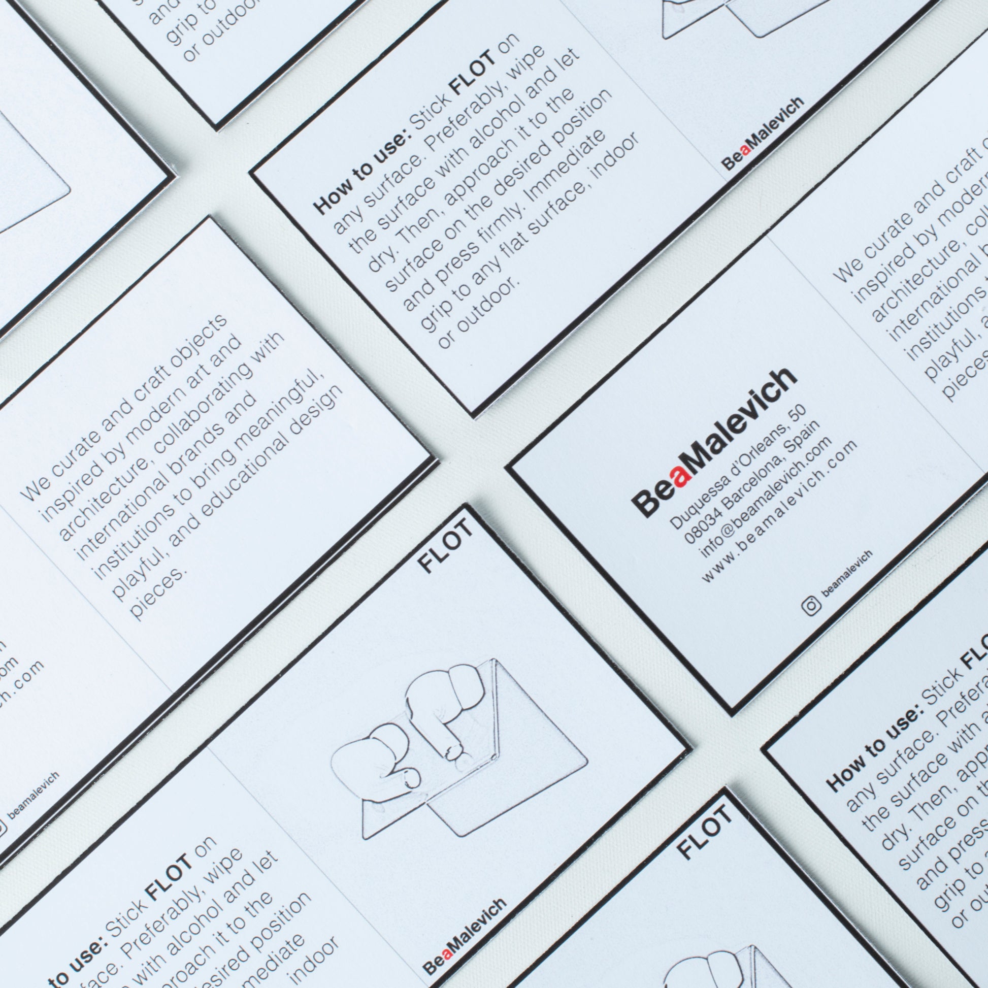 FLOT Mini Floating Shelves | Blue (Special Edition) beamalevich architecture gift design gift art gift