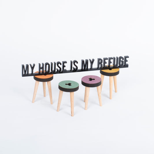 Quotes | My House is my Refuge beamalevich architecture gift design gift art gift