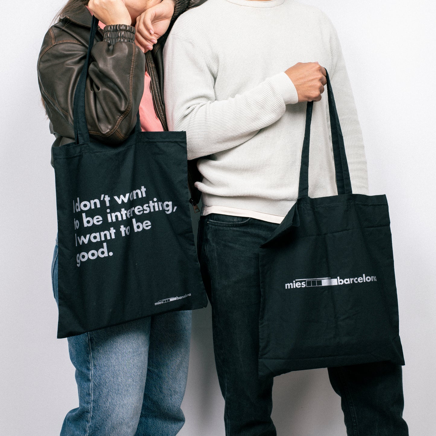 Mies Barcelona | I want to be good Tote Bag beamalevich architecture gift design gift art gift