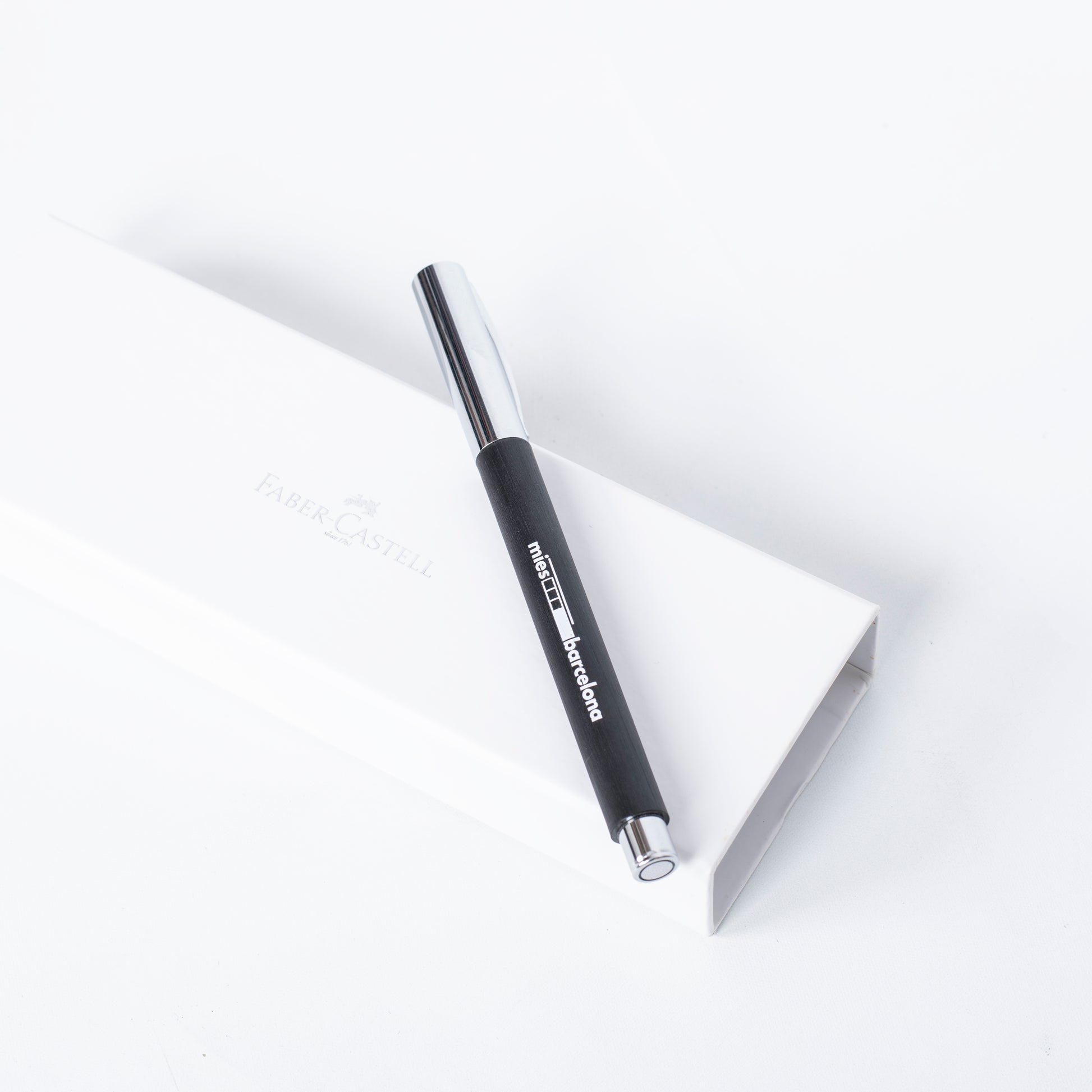 Mies Barcelona | Faber Castell Rollerball Black Mies Edition beamalevich architecture gift design gift art gift