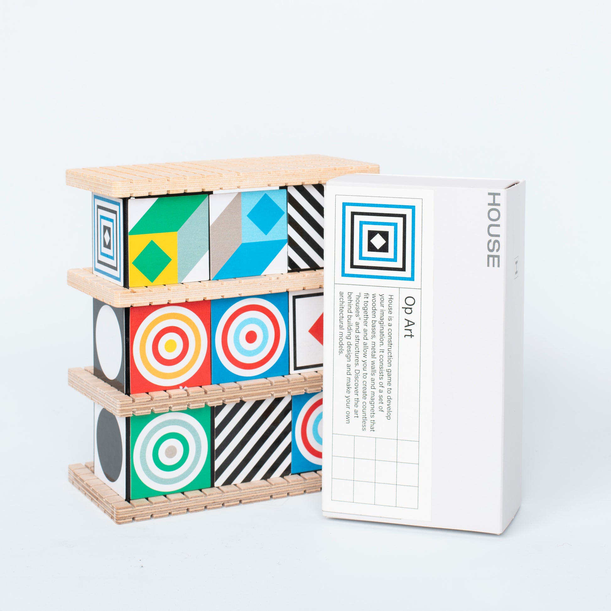 HOUSE | Op Art beamalevich architecture gift design gift art gift