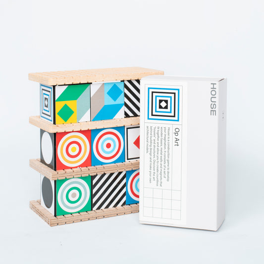 HOUSE | Op Art beamalevich architecture gift design gift art gift
