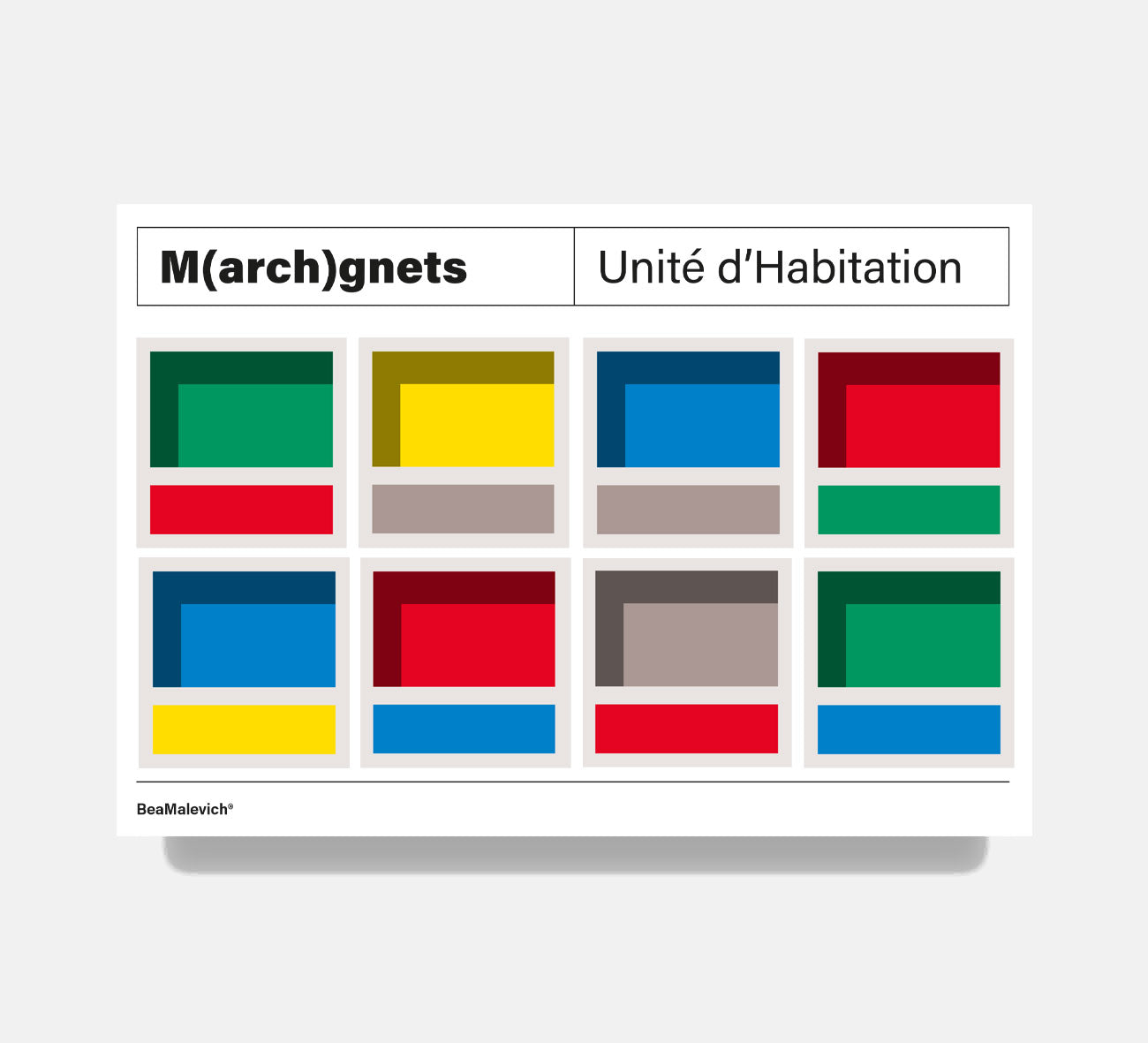 Unité d'Habitation façade magnets – beamalevich