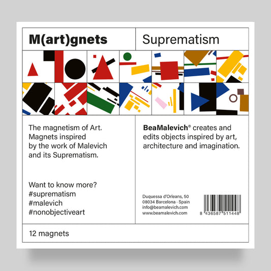 Magnets | Suprematism beamalevich architecture gift design gift art gift