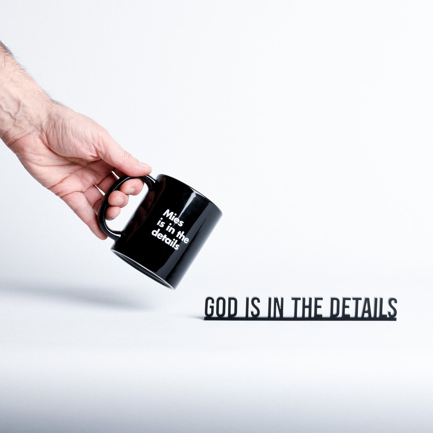 Mies Barcelona | Mies is in the Details Mug beamalevich architecture gift design gift art gift