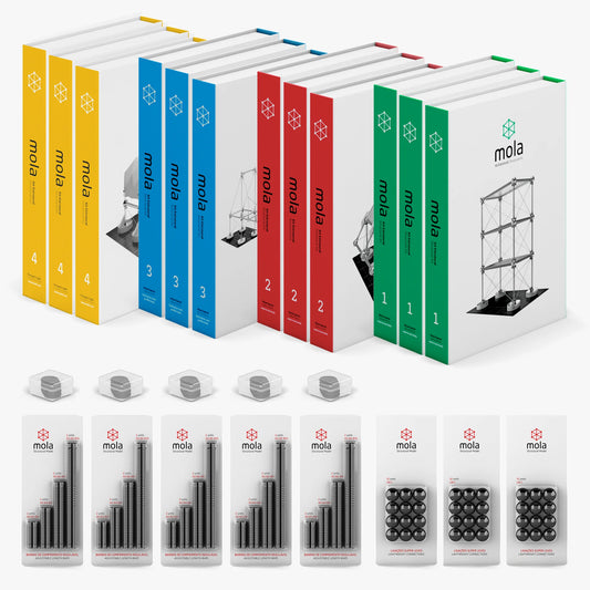 Mola | Studio Pack (Kits 1 to 4) Construction Set Toys beamalevich architecture gift design gift art gift