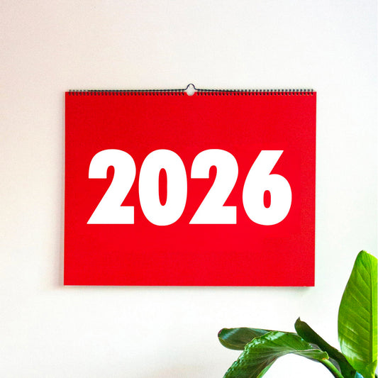 Vinçon | Wall Calendar 2026 beamalevich architecture gift design gift art gift