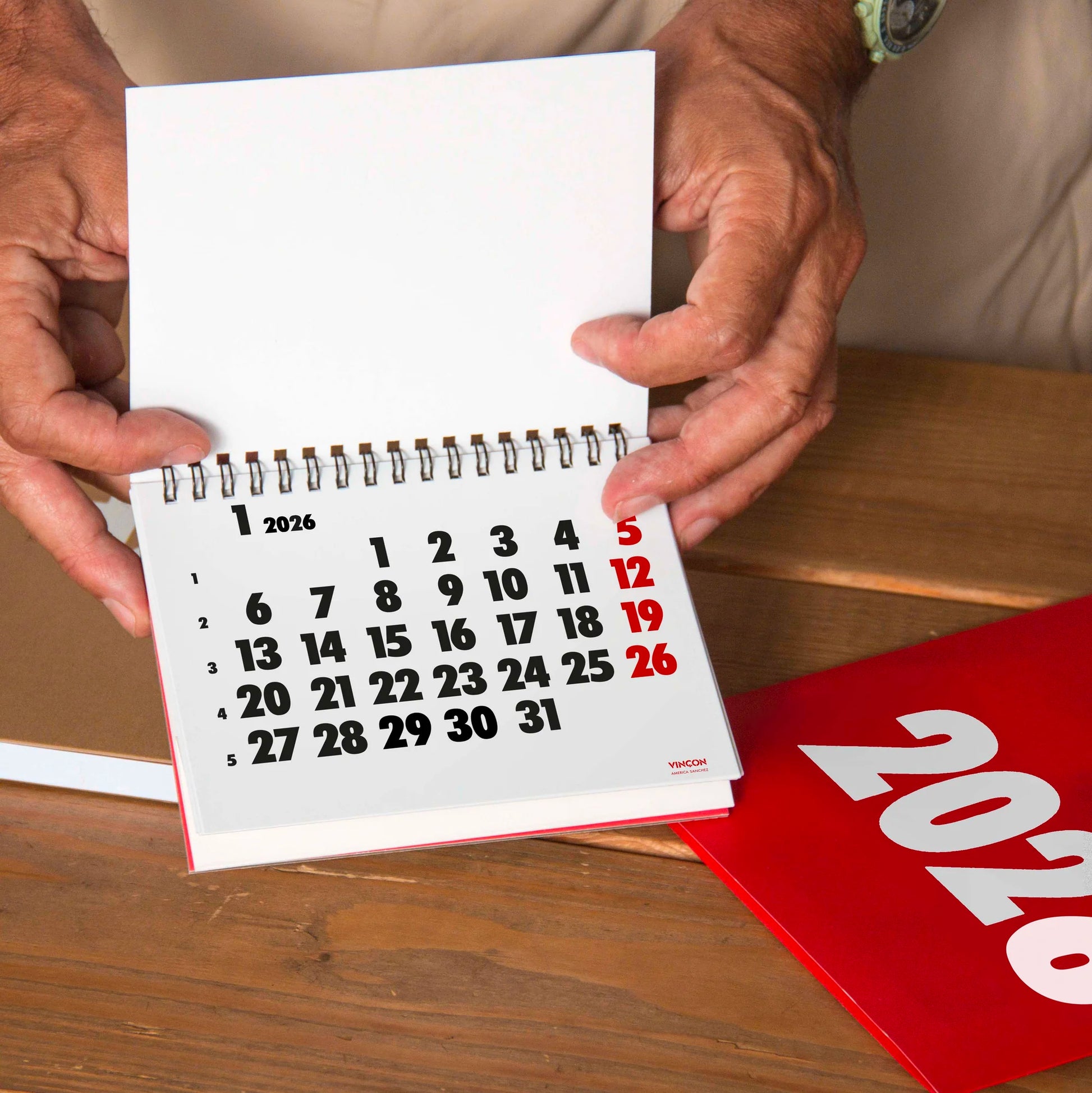 Vinçon | Desk Calendar 2026 beamalevich architecture gift design gift art gift