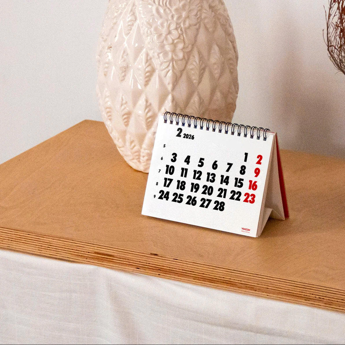 Vinçon | Desk Calendar 2026 beamalevich architecture gift design gift art gift