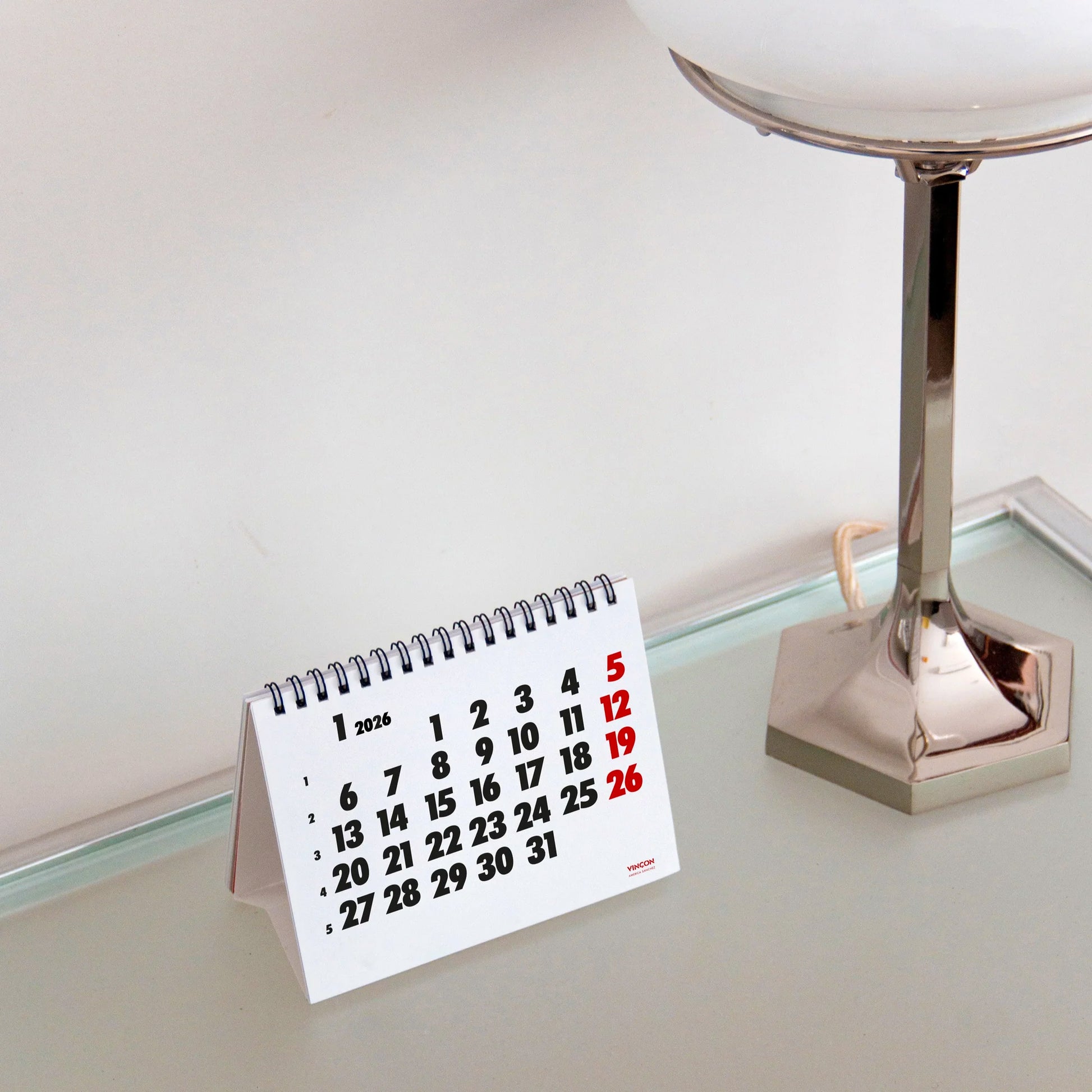 Vinçon | Desk Calendar 2026 beamalevich architecture gift design gift art gift