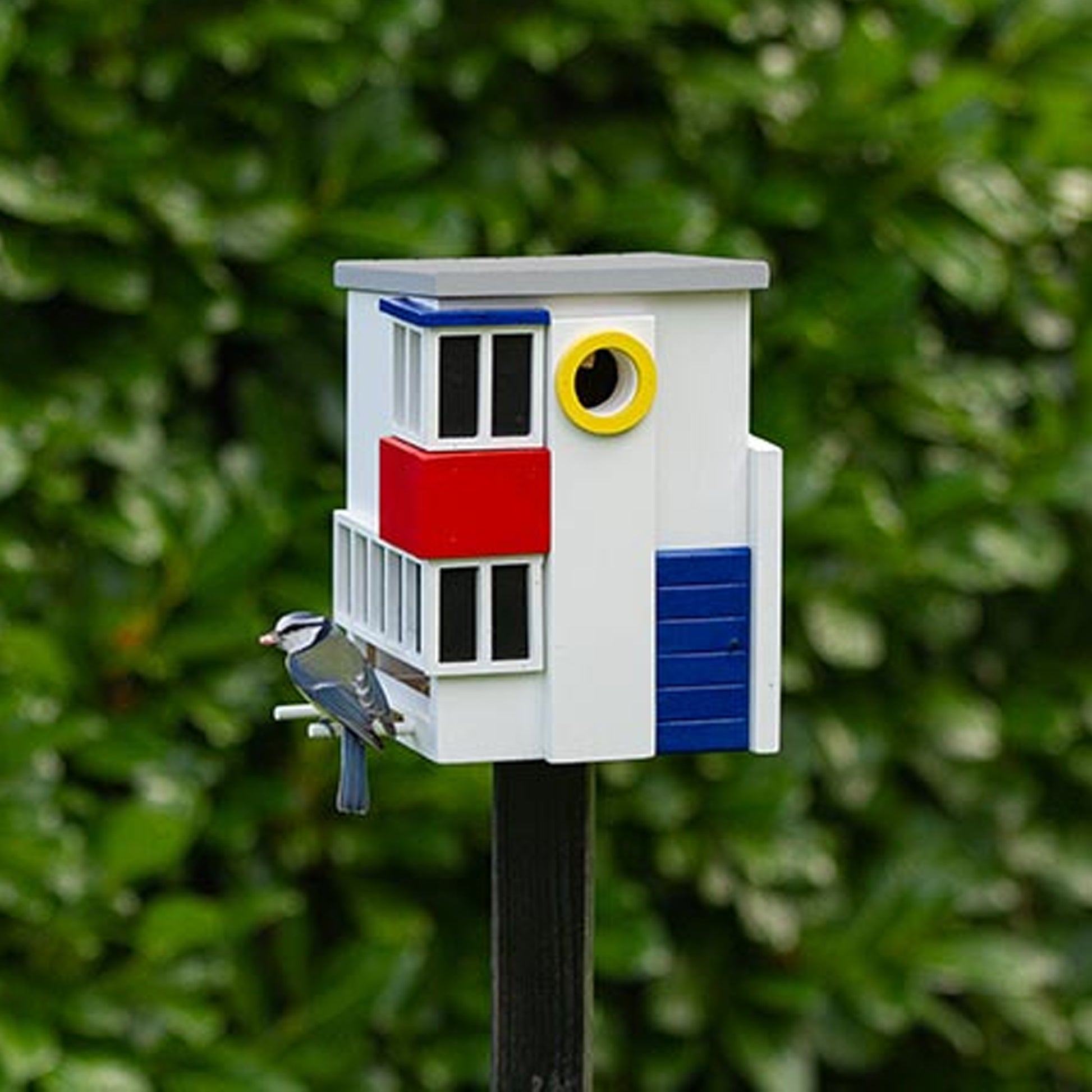 Multiholk De Stijl Bird Feeder beamalevich architecture gift design gift art gift
