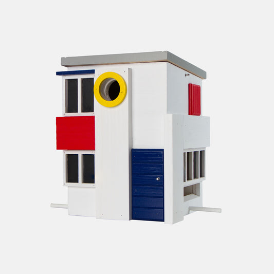 Multiholk De Stijl Bird Feeder beamalevich architecture gift design gift art gift