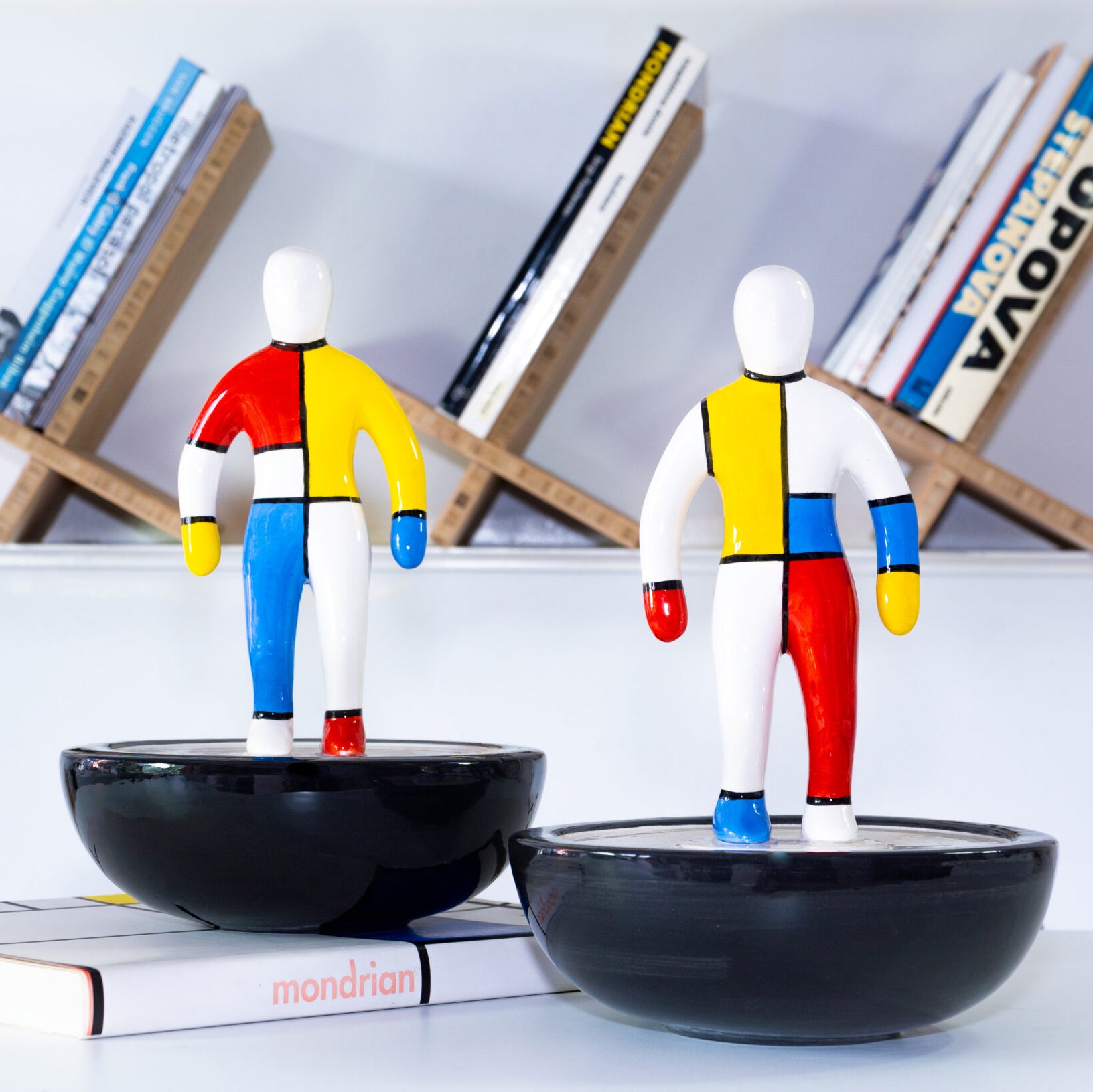 The Mondrian | De Stijl Sculpture 1 Sculptures & Statues beamalevich architecture gift design gift art gift