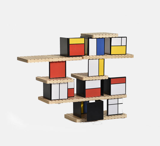 HOUSE of Mondrian  beamalevich architecture gift design gift art gift