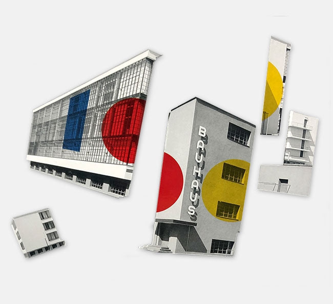 Bauhaus Dessau Magnet  beamalevich architecture gift design gift art gift