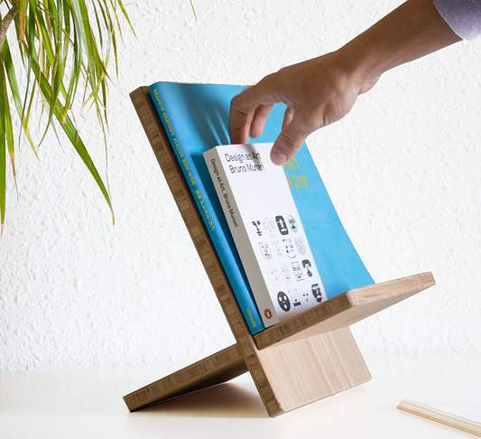 bamboo everything book stand