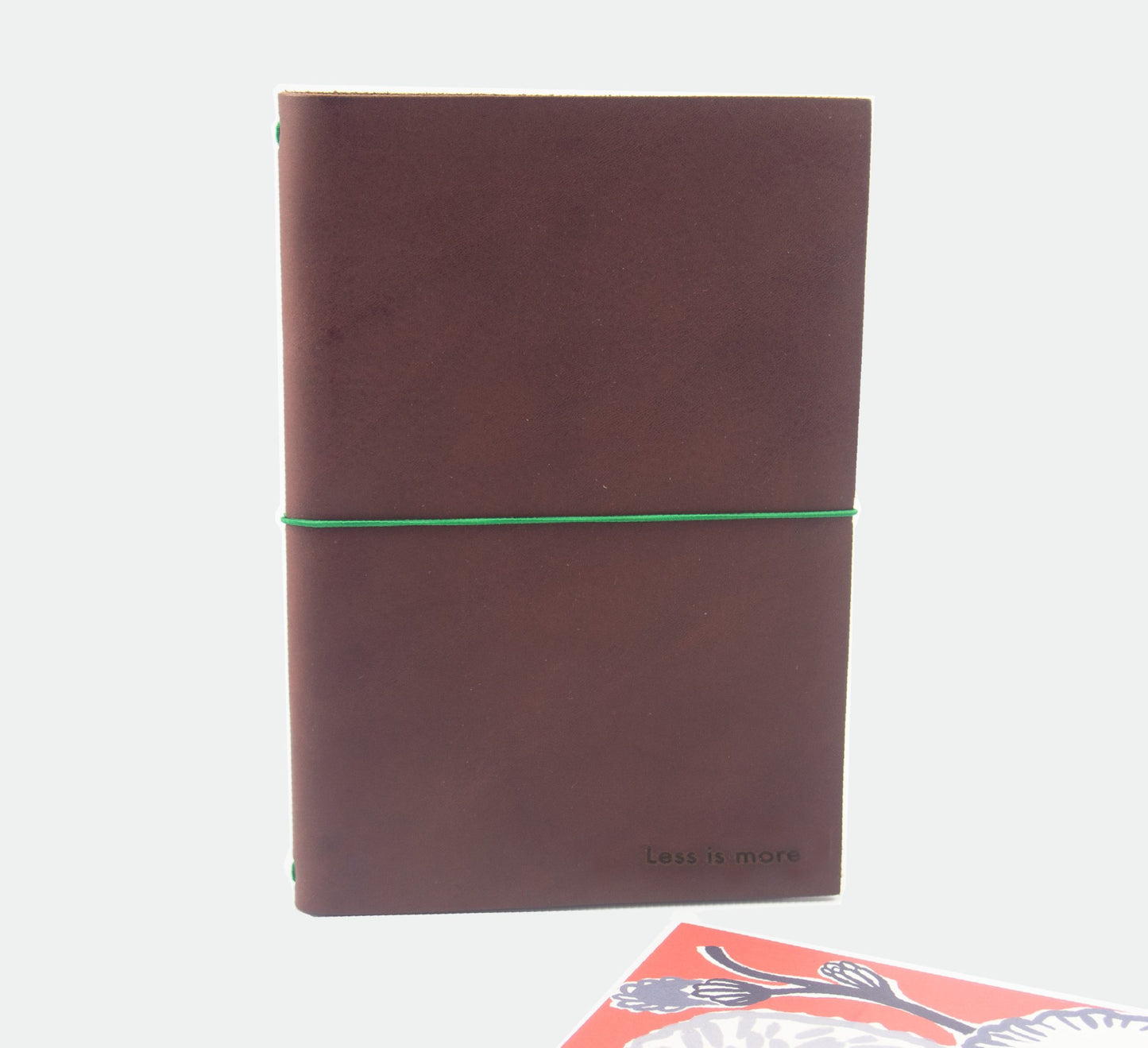 Less but better A5 Leather Journal pack - Chestnut freeshipping - beamalevich