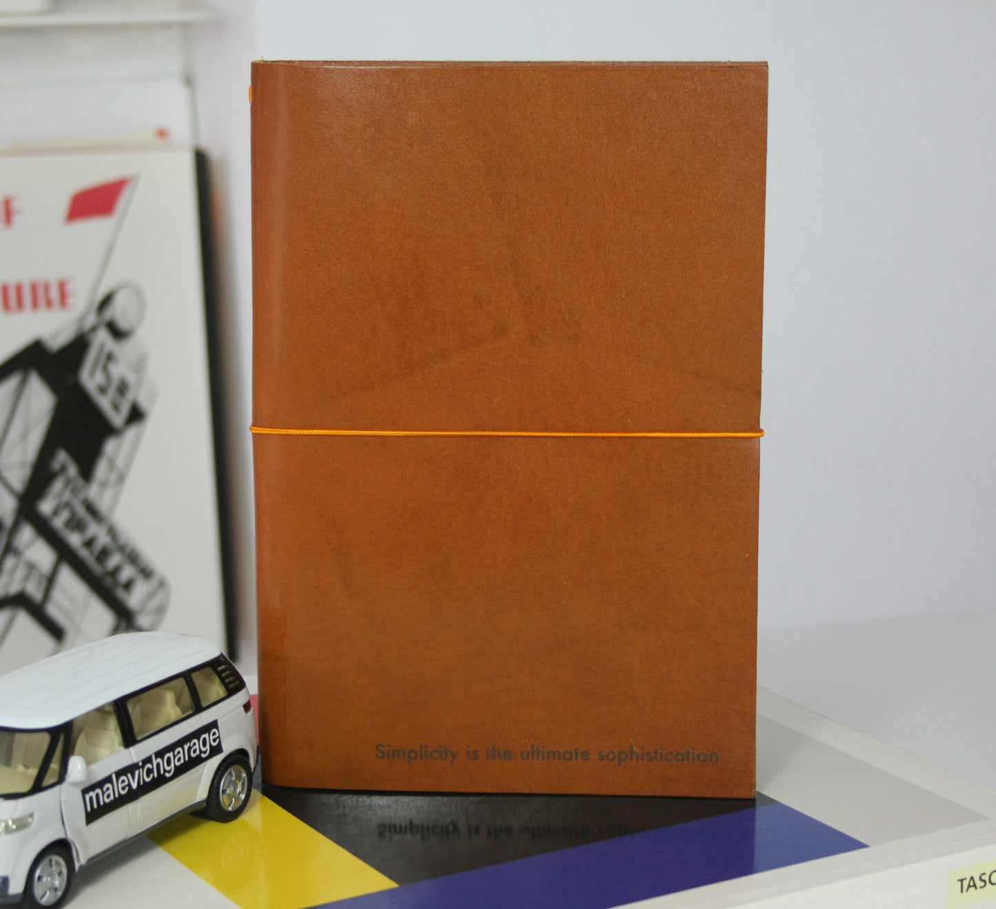 Simplicity is... A5 Leather Journal kit - Cognac freeshipping - beamalevich