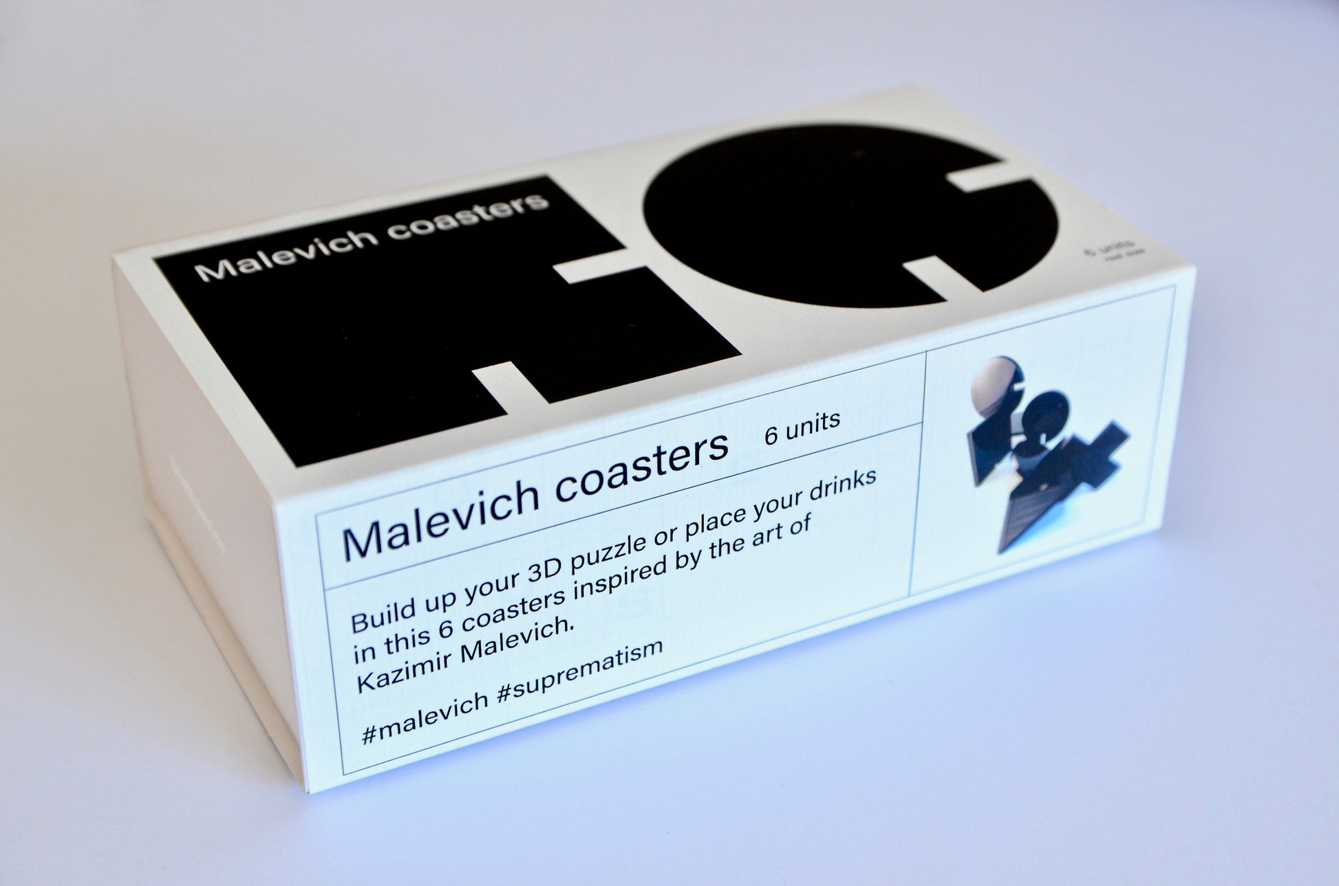 The 6 Malevich Coasters  beamalevich architecture gift design gift art gift