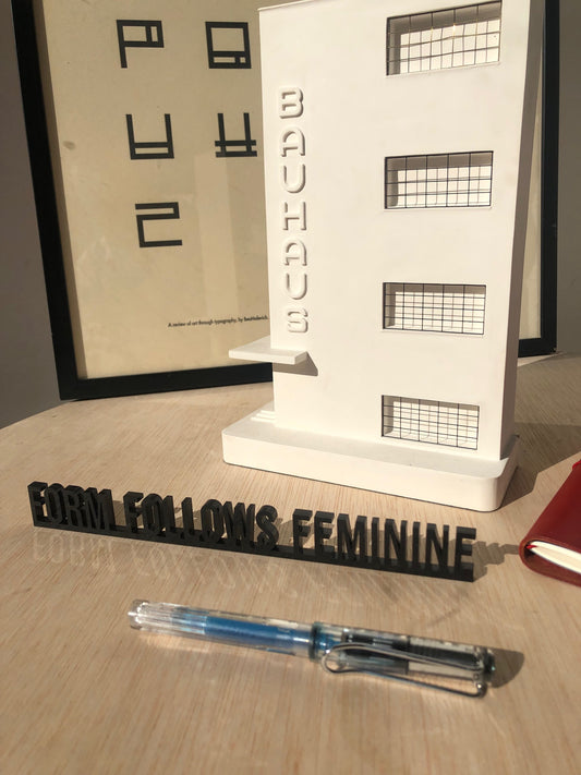 Architecture Quotes - Form Follows Feminine  beamalevich architecture gift design gift art gift