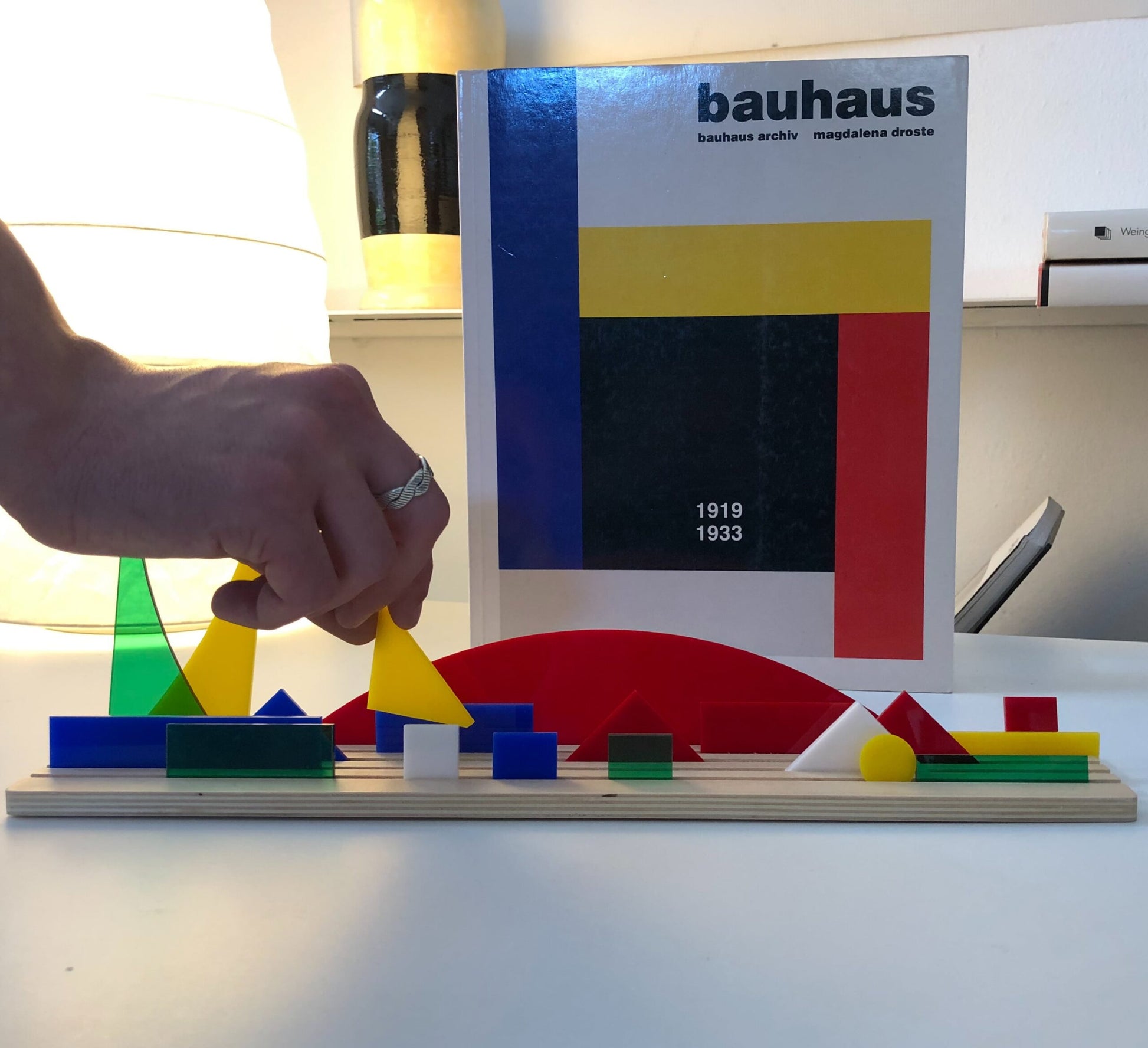 Shapes of Bauhaus  beamalevich architecture gift design gift art gift