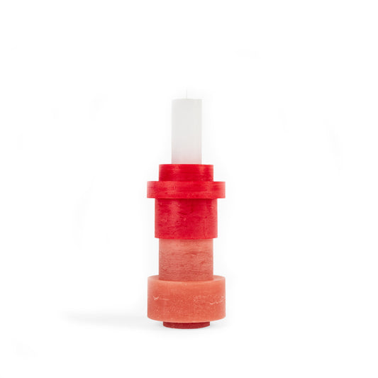 STAN EDITIONS Candl Stack 06 - Red  beamalevich architecture gift design gift art gift