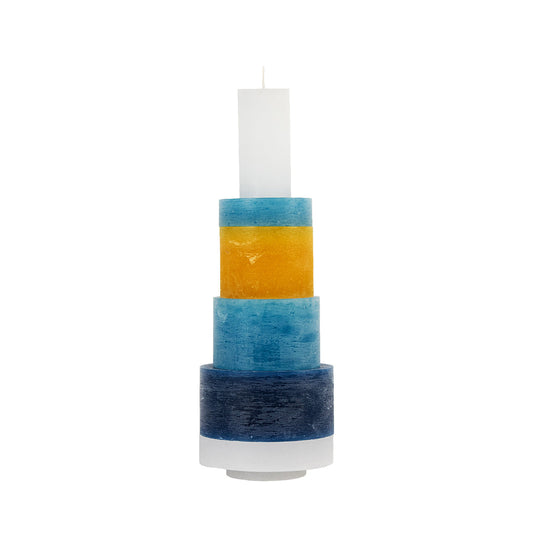 STAN EDITIONS Candl Stack 06 - Blue  beamalevich architecture gift design gift art gift
