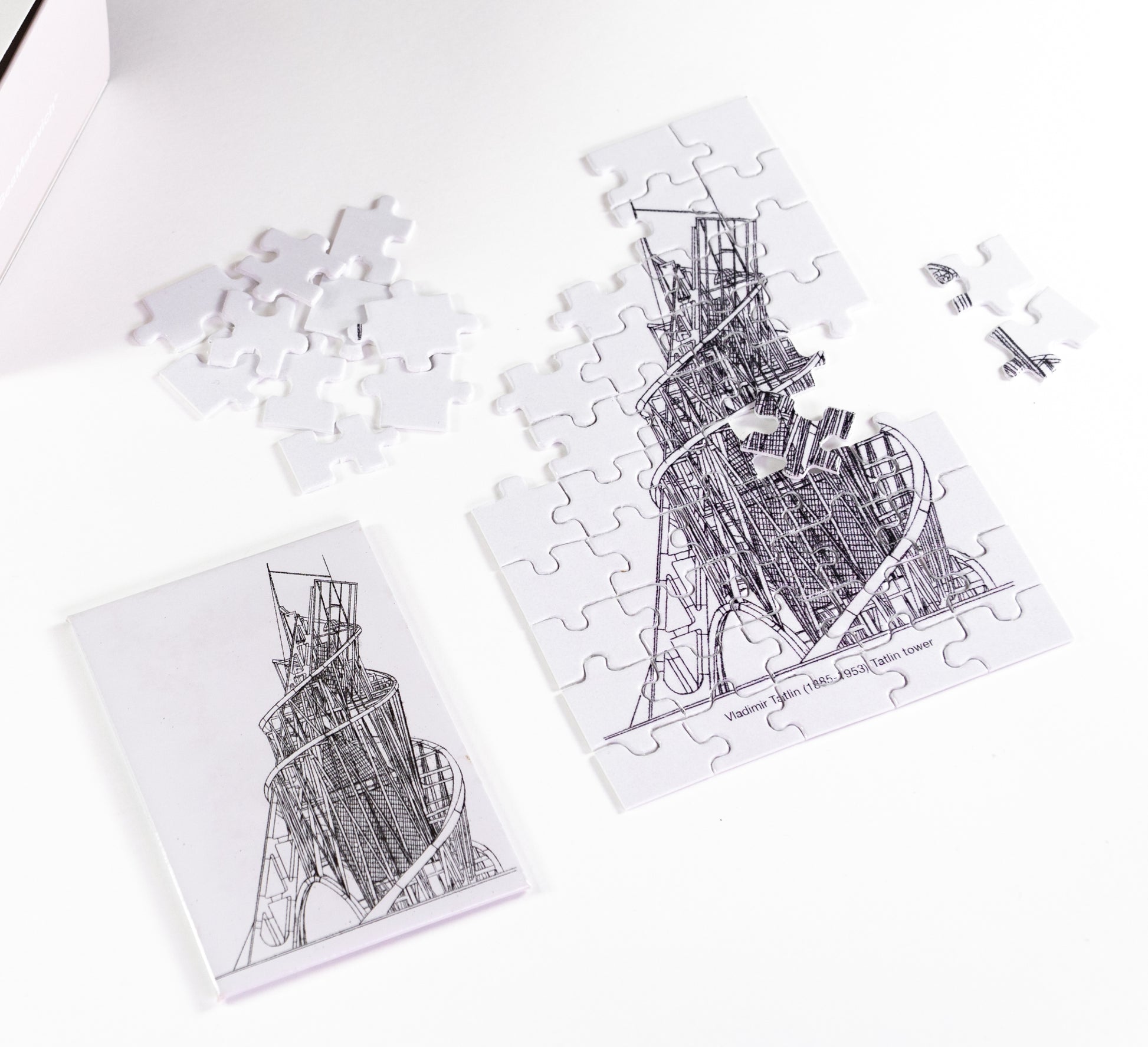 Tatlin Tower mini puzzle  beamalevich architecture gift design gift art gift