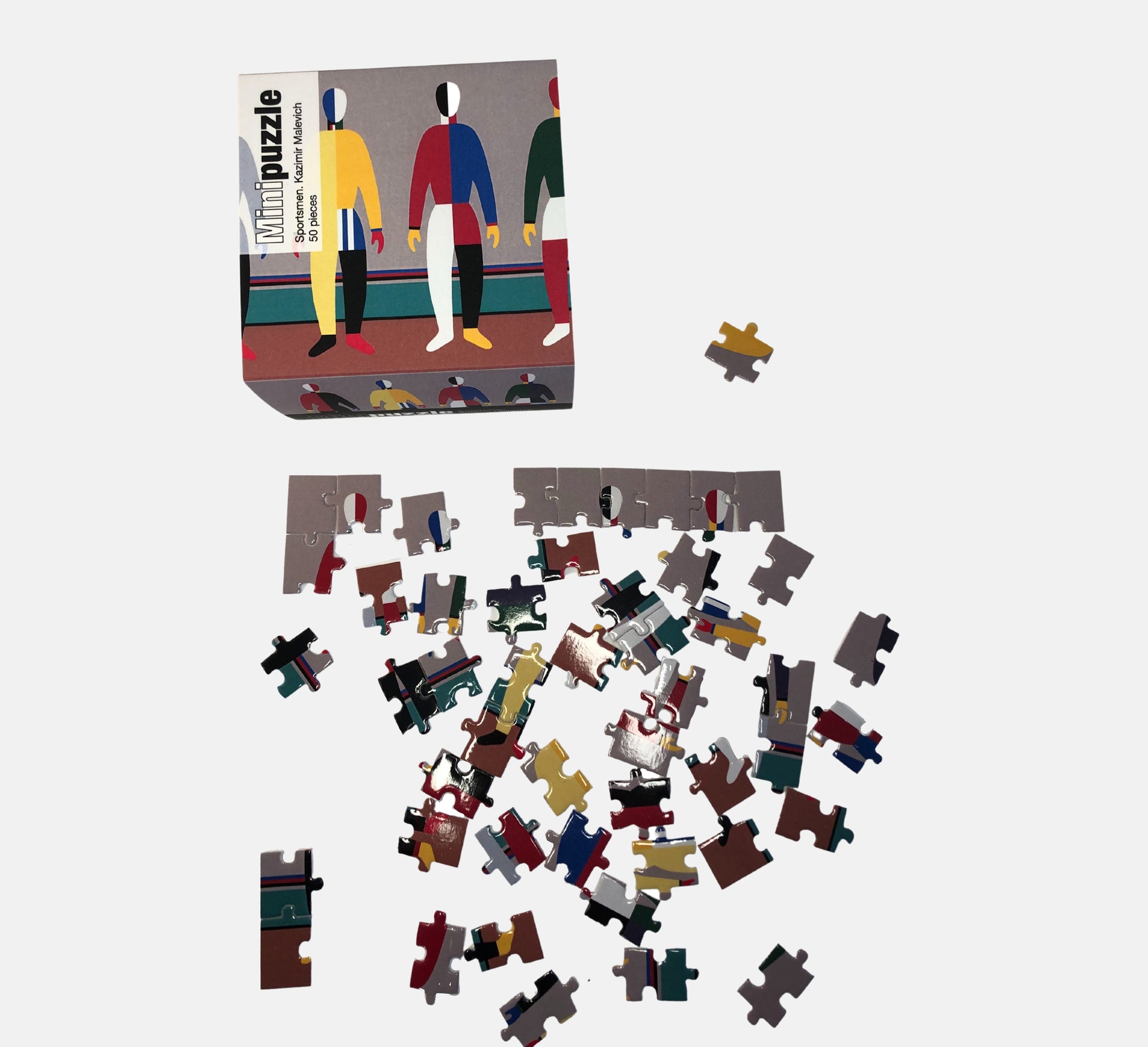 Malevich Sportsmen mini puzzle  beamalevich architecture gift design gift art gift